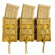 High Speed Gear Triple TACO Shingle Rifle Magazine Pouches, Coyote Brown, 45TA00CB