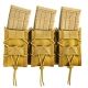 High Speed Gear Triple Taco Shingle Rifle Magazine Pouches, Coyote Brown, 45TA00CB