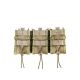 High Speed Gear Triple Taco Shingle Rifle Magazine Pouches, Olive Drab, 45TA00OD