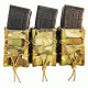 High Speed Gear Triple X2R Taco Shingle Rifle Magazine Pouch, MultiCam, 45X2R0MC