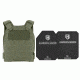 HighCom Armor TFO Series Rifle Armor Kit Plate Carrier w/Guardian RSTP Ceramic Plates w/UHMWPE Backing/10x12 Shooters Cut/10x12 Full Cut, OD Green, 2XL, RAK-2011295294