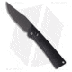 HighTron Pathwright Folding Knife, 3.54in, Sandvik 14C28N, Clip Point Blade, G-10, Black Handle, Black/Black, 8.07 inch, BHQ-209723