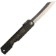 Higonokami Blue Paper Steel Folding Knife, 3in Blue Paper Steel Blade, Black Matte Finish Iron Handle, NO. C-B BLACK