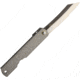 Higonokami No 9 Blue Paper Steel Folding Knife, 3in Blue Paper Steel Blade, Gray Iron Handle, NO. C-9 BLACK