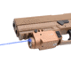 Hilight Enforcer Series Blue Laser Sight, SIG Sauer P226, Springfield Armory XD-S, Glock 19, SIG Sauer P320, Glock 17, Glock 34, Smith &amp; Wesson M&amp;P M2.0, Springfield Armory XD-M, Tan, ES10B2 Tan