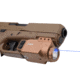 Hilight Enforcer Series Blue Laser Sight, SIG Sauer P226, Springfield Armory XD-S, Glock 19, SIG Sauer P320, Glock 17, Glock 34, Smith &amp; Wesson M&amp;P M2.0, Springfield Armory XD-M, Tan, ES10B2 Tan