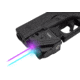 Hilight Peak Performance Purple/Cyan Laser Sight, Glock 17, Glock 19, Black, P3PCL