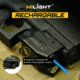 Hilight Primal Series Cyan Laser Sight, Glock 17, Glock 19, Black, PS5C