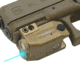 Hilight Primal Series Cyan Laser Sight, Glock 17, Glock 19, Tan, PS5C Tan