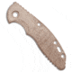 Hinderer Hinderer Knives 3&quot; XM-18 Natural Smooth Micarta Replacement Scale, Tan, adult, BHQ-179574