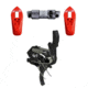 HIPERFIRE HIPERTOUCH Reflex AR-15/10 Trigger Assembly Kit w/ HIPERSWITCH Safety Selector, Red, HPTR HPSRED