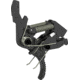 HIPERFIRE Xtreme 2 Stage Mod-2 Trigger Assembly, AR-10/15/9/ SIG Sauer MPX, 3.5 - 4.5 lb Pull, Curved, Heavy Maganese Phosphate, Black, X2SM2