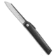 Ohta Knives Hiroaki OFF FK 9 Friction Folding Knife, 3.625in, D2, Wharncliffe Blade, Wood, Wood Handle, Wood/Gray, 8.125 inch, BHQ-71603