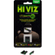 HiViz LiteWave H3 Tritium/Litepipe Pistol Night Sight Set - Fits Gen 1-5 Glock 42, Glock 43, Glock 43X &amp; Glock 48