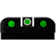 HiViz LiteWave H3 Tritium/Litepipe Pistol Night Sight Set for Glock Gen 1-5 in .45 ACP, .45 GAP, and 10mm
