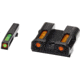 HiViz LiteWave H3 Tritium/Litepipe Pistol Night Sight Set for Glock Gen 1-5 in .45 ACP, .45 GAP, and 10mm