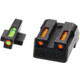 HiViz LiteWave H3 Tritium/Litepipe Pistol Night Sight Set - Fits All Kimber 1911 w/ Fixed Sights, Except Micro