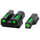 HiViz LiteWave H3 Tritium/Litepipe Pistol Night Sight Set - Fits CZ 75, CZ 75 P-01 &amp; CZ 85