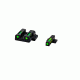 HiViz Litewave H3 Tritium/Litepipe Sight Set, S&amp;W M&amp;P MPN321