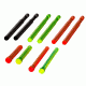 HiViz LiteWave Handgun Replacement LitePipe Set, Front Green Red, Rear Green Red Black, LWH-KIT