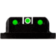 HiViz LiteWave H3 Tritium/Litepipe Pistol Night Sight Set - Fits All S&amp;W M&amp;P Full Size &amp; Compact In All Calibers, Except M&amp;P CORE/ 22/ Long Slide