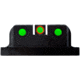 HiViz LiteWave H3 Tritium/Litepipe Pistol Night Sight Set - Fits All S&amp;W M&amp;P Full Size &amp; Compact In All Calibers, Except M&amp;P CORE/ 22/ Long Slide