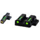 HiViz LiteWave H3 Tritium/Litepipe Pistol Night Sight Set - Fits All S&amp;W M&amp;P Full Size &amp; Compact In All Calibers, Except M&amp;P CORE/ 22/ Long Slide