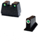 HiViz Glock Co-Witness Tritium Sight Set, Glock MOS, 9mm/40 S&amp;W, 357 SIG, GMNG21-2
