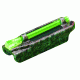 HIVIZ Remington Magnetic ETA Sight (Camo) for Remington shotguns., Red/Green RM2006-CM