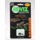 Hiviz RP2007-G, Ruger P345 Overmolded - Green Front Sight RP2007-G