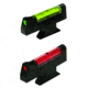 HiViz S&amp;W Illuminated Fiber Optic Front Revolver Sight - .208 Height, Green, Red
