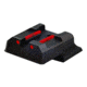 Hiviz SW2112-R, S&amp;W M&amp;P Shield Rear Fiber Optic Sight - Red SW2112-R