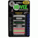 Hiviz Shotgun BirdBuster Magnetic Sight Front/Rear Combo, Tri-Viz - Green/Yellow/Red BB2005