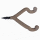 HME Dual-Prong Accessory Hook,Tan HME-DAH