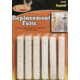 HME Products Drop Wick Replacement Felts, Pack of 6, HME-DWRF