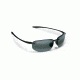 Maui Jim Ho'okipa Reader Sunglasses w/ Gloss Black Frame and Neutral Grey 1.50 Magnification Lenses - G807-0215, Quarter View