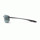 Maui Jim Ho'okipa Reader Sunglasses w/ Gloss Black Frame and Neutral Grey 1.50 Magnification Lenses - G807-0215, Side View