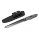 Hoffner Knives Beast Fixed Blade Knife, 7in Stainless Steel, Drop Point Tanto Blade, Olive/Black, BE-T7SBK-CDO