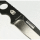 Hoffner Knives Bodyguard Belt Fixed Blade Knife, 2.5in, 440C Steel, Spear Point, Steel, Black, NECK-ITP-SP