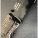 Hoffner Knives Folding Knife, 3.5in, 440c, Spear Point Blade, Chiseled Maduro Grip, Black Combo Blade, FK-S3CBK-CMA