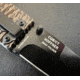 Hoffner Knives Folding Knife, 3.5in, 440c, Spear Point Blade, Chiseled Maduro Grip, Black Smooth Blade, FK-S3SBK-CMA