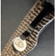 Hoffner Knives Folding Knife, 3.5in, 440c, Spear Point Blade, Chiseled Maduro Grip, Silver Smooth Blade, FK-S3SBS-CMA
