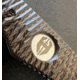 Hoffner Knives Folding Knife, 3.5in, 440c, Spear Point Blade, Chiseled Maduro Grip, Silver Smooth Blade, FK-S3SBS-CMA