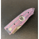 Hoffner Knives Folding Knife, 3.5in, 440c, Spear Point Blade, Chiseled Valkyrie Grip, Silver Combo Blade, FK-S3CBS-CPG