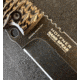 Hoffner Knives Hand Spear Fixed Blade Knife, 5in, 440C Steel, Chiseled Maduro Grip, Black Smooth Blade, Black, HS-S5SBK-CMA
