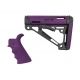 Hogue AR-15/M-16 Collapsible Buttstock- Beavertail Grip Kit, Fits Comm. Buffer Tube