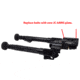 Hog Saddle ARMS Pattern Bipod Plate for J-Clamp or K-Clamp