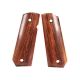 Hogue 1911 Govt. Ambidextrous Safety Cut Grip, Model Bobtail, Smooth, Goncalo, 45250