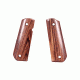 Hogue 1911 Govt. Ambidextrous Safety Cut Grip, Model Bobtail, Smooth, Kingwood, 45650