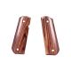 Hogue 1911 Govt. Ambidextrous Safety Cut Grip, Model Bobtail, Smooth, Kingwood, 45650